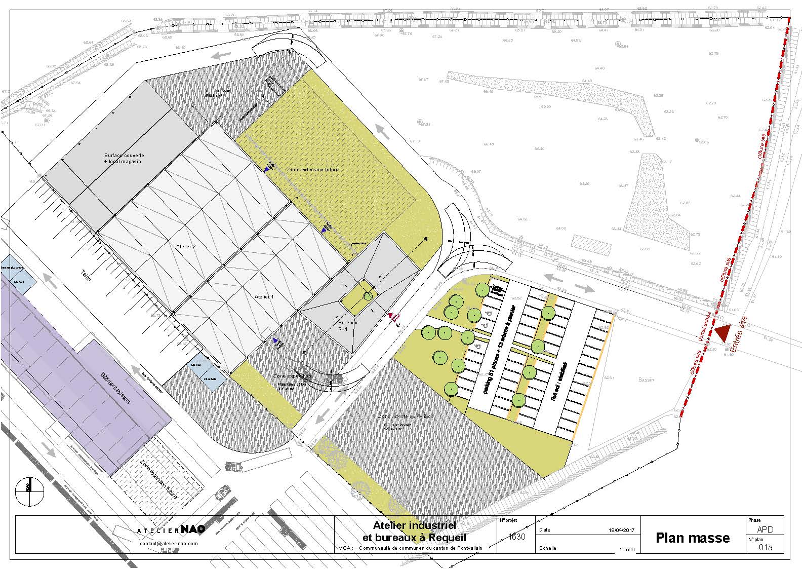 01 APD Requeil Plans Archi Page 02