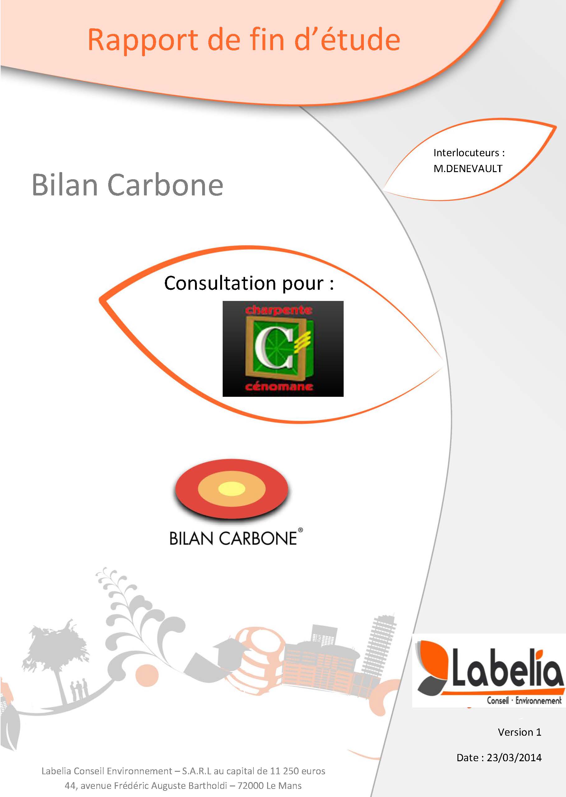 Rapport Bilan Carbone 2013 Page 01
