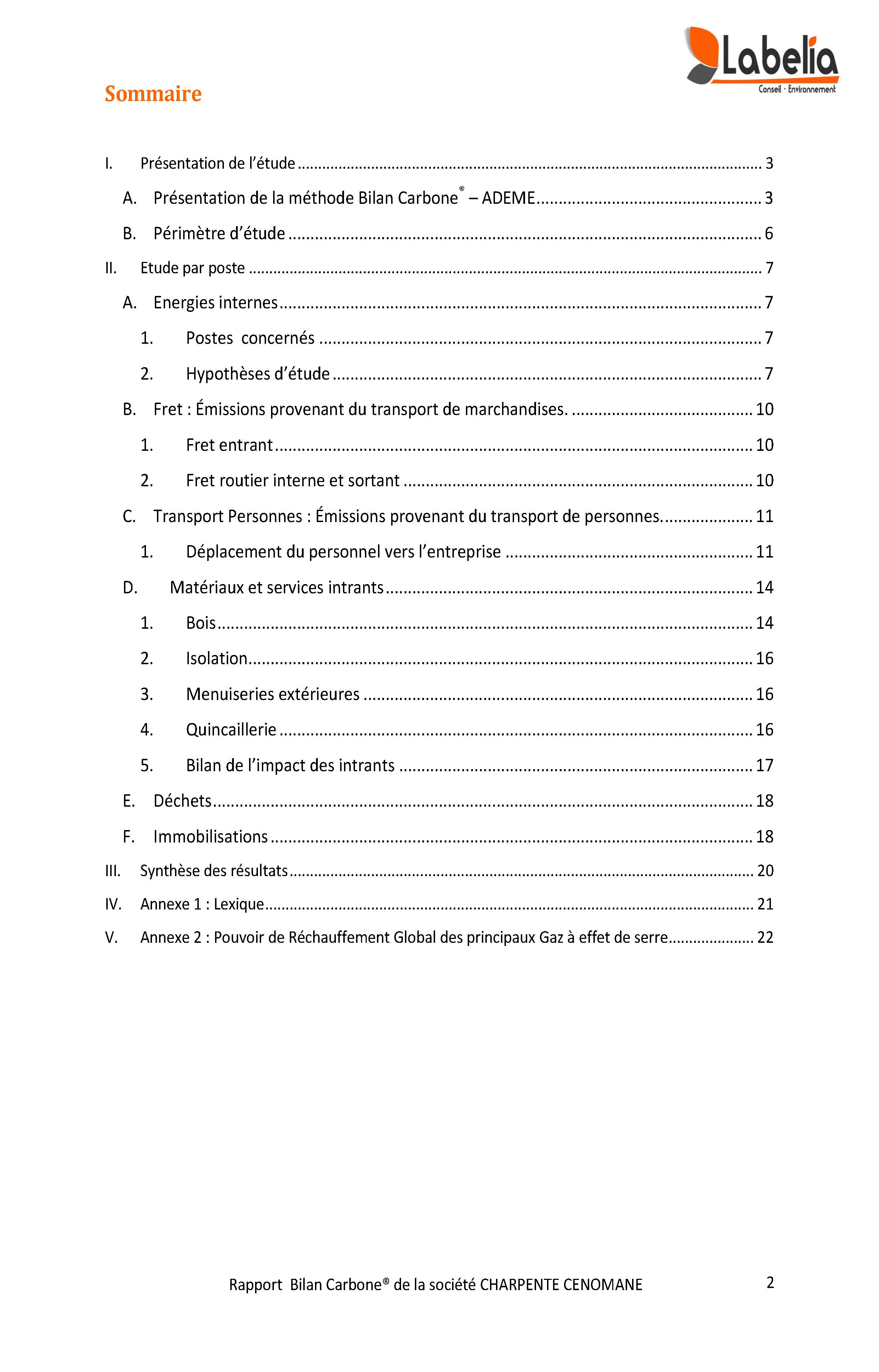 Rapport Bilan Carbone 2013 Page 02