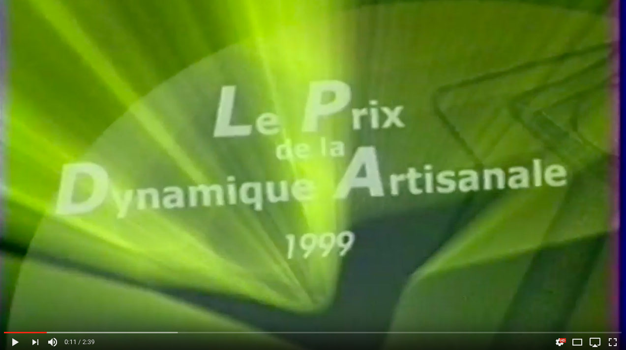Prix Dynamique artisanale 1999 